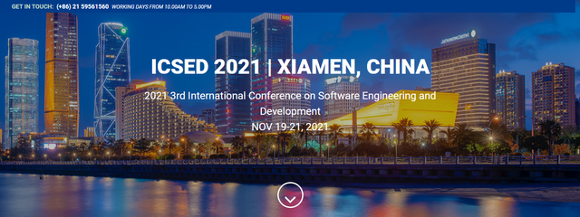 2021年第三届软件工程与开发国际会议（ICSED 2021）在厦门成功举办，推动软件开发创新与协作